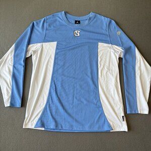 North Carolina Tar Heels‎ Shirt Mens L Blue Air Jordan Dri Fit Basketball Jersey